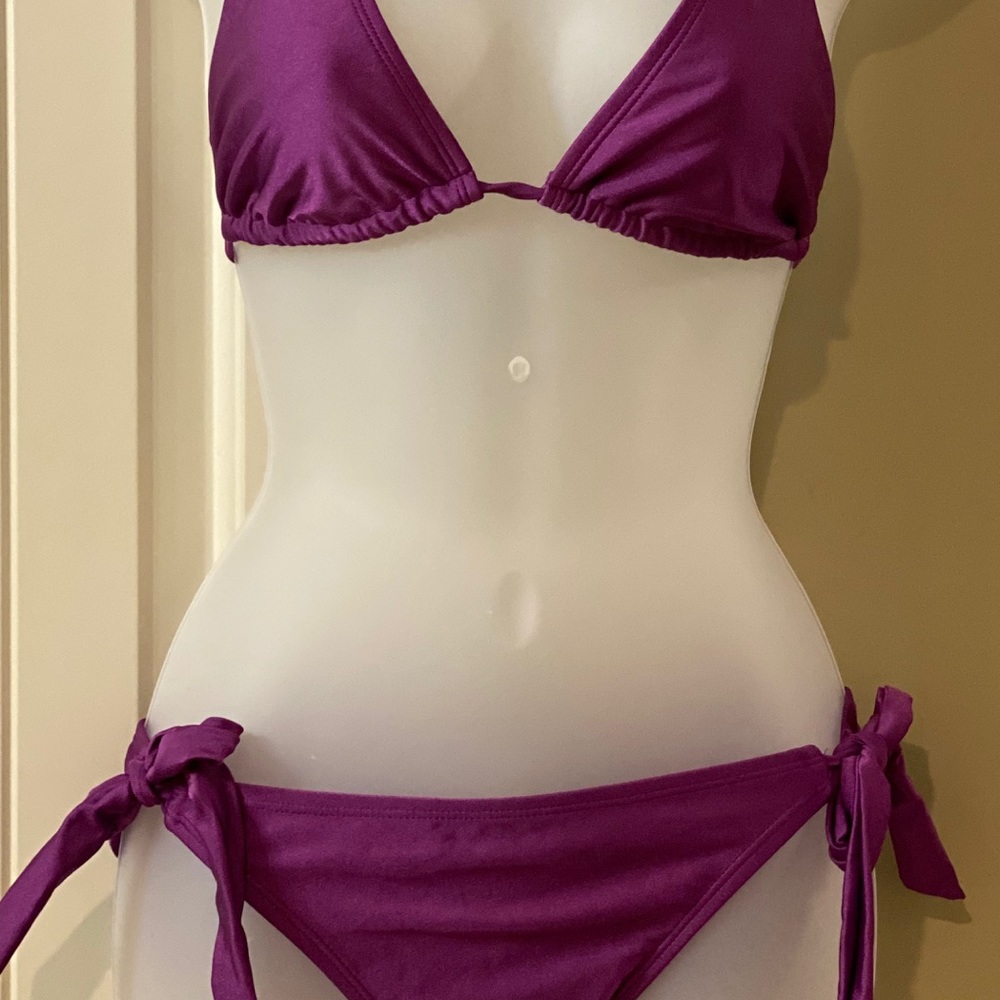Old Navy - String Bikini - Plum Medium
